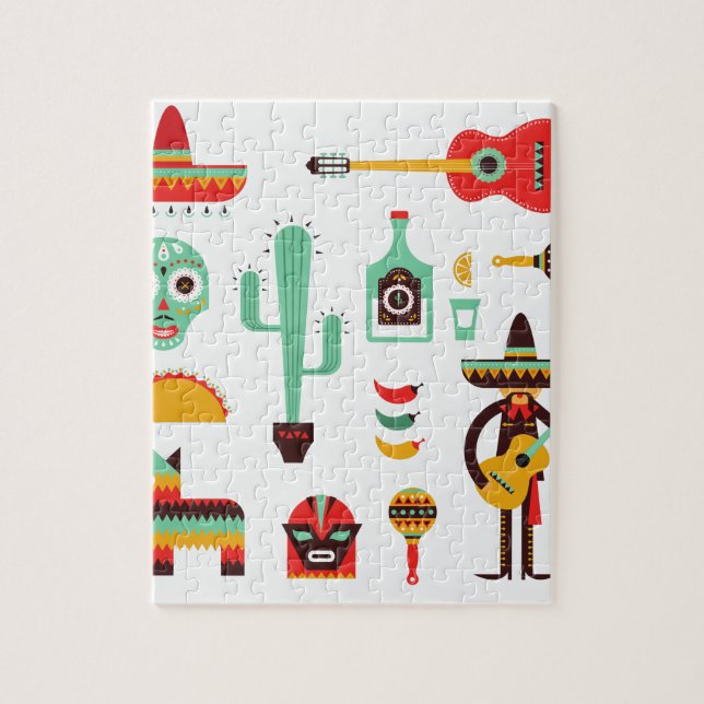 mexican mariachi jigsaw puzzle (Vertical)