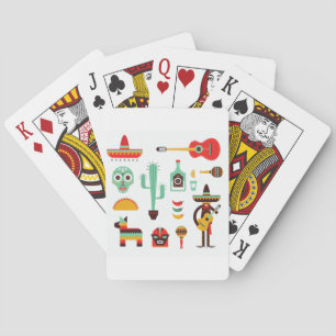 mexican mariachi playing cards
