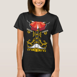 Mexican Mariachi Tee Charro Cinco De Mayo Hallowee