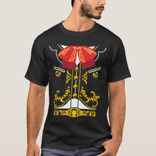 Mexican Mariachi Tee Charro Cinco De Mayo Hallowee