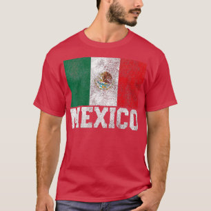 Mexican Mexico Flag Family Pride Country Men Wome T-Shirt