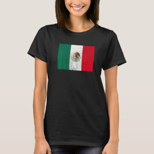 Mexican Mexico Flag Pride Mexican Flag T-Shirt