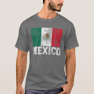 Mexican Mexico Flag Pride Roots Country Family Cin T-Shirt
