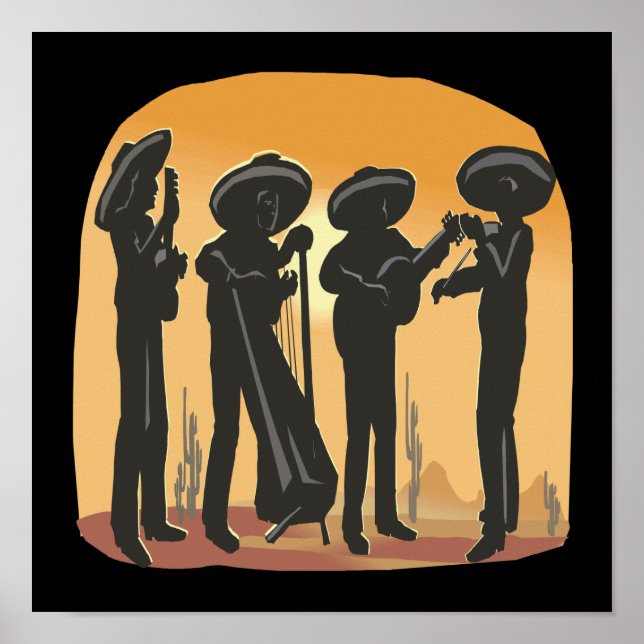 Mexican Music Poster (Front)