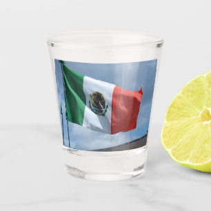 Mexican National Flag Shot Glass