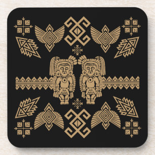 Mexican Otomi Home Decor Coaster