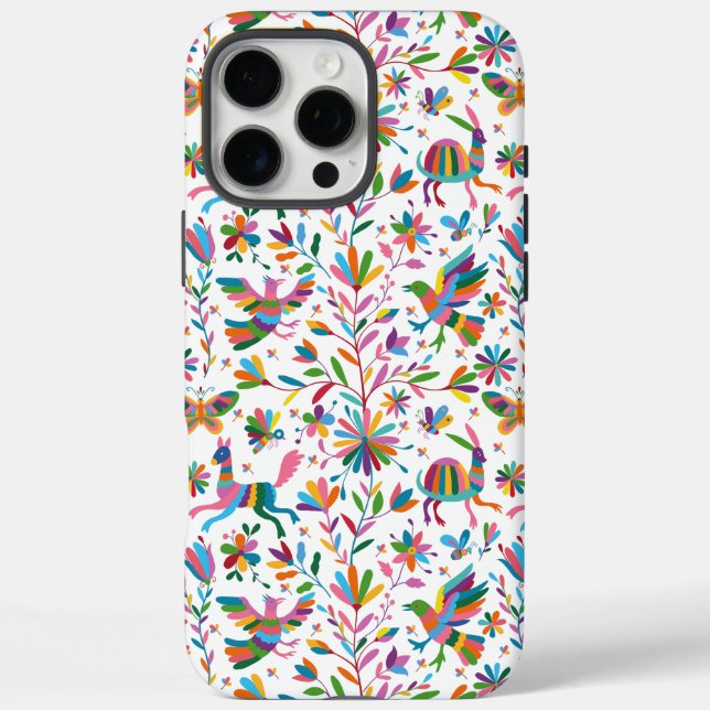 Mexican Otomi Style Bright Pattern Case-Mate iPhone Case (Back)