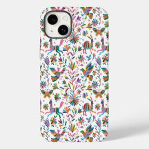 Mexican Otomi Style Bright Pattern