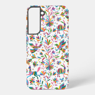 Mexican Otomi Style Bright Pattern Samsung Galaxy Case