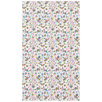 Mexican Otomi Style Bright Pattern Tablecloth