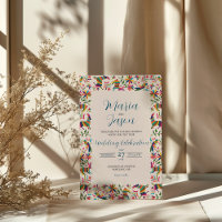 Mexican Otomi Tenangos Colourful Folk Art Wedding