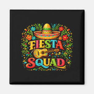 Mexican Party Cinco De Mayo Let's Taco Bout My Magnet