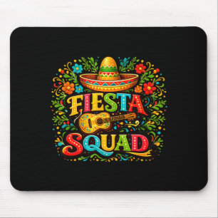 Mexican Party Cinco De Mayo Let's Taco Bout My Mouse Pad