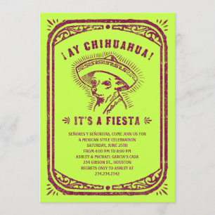 Mexican Party Invitations