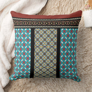 Mexican Patchwork Style 3 Cushion
