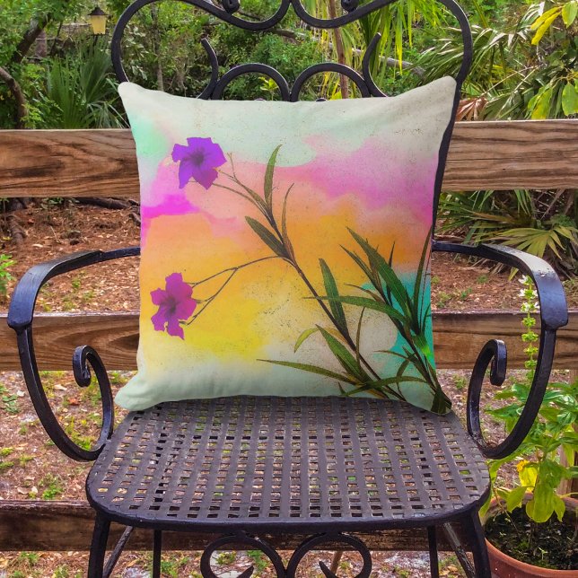 Mexican Petunias Love Colour Cushion (Creator Uploaded)