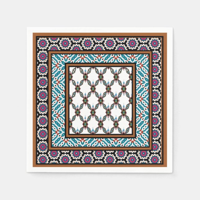Mexican Pride 2 Design Napkin (Front)