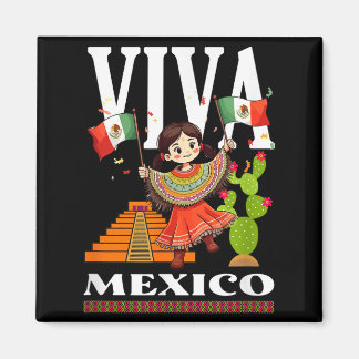Mexican pride flag mexico roots heritage mexico  magnet