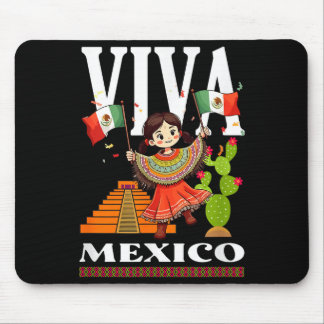 Mexican pride flag mexico roots heritage mexico  mouse pad