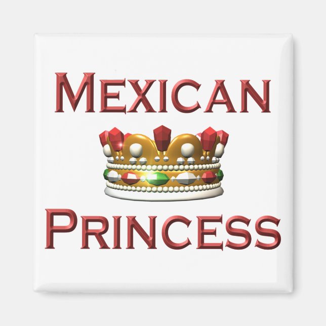 Mexican Princess Magnet (Front)