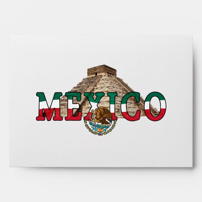 Mexican Pyramid Envelope (Front)