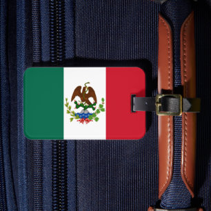 Mexican Republic Flag: 1824-1835, Santa Anna Luggage Tag