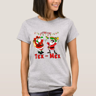 Mexican Santa Cowboy Santa Merry TEX-MEX T-Shirt