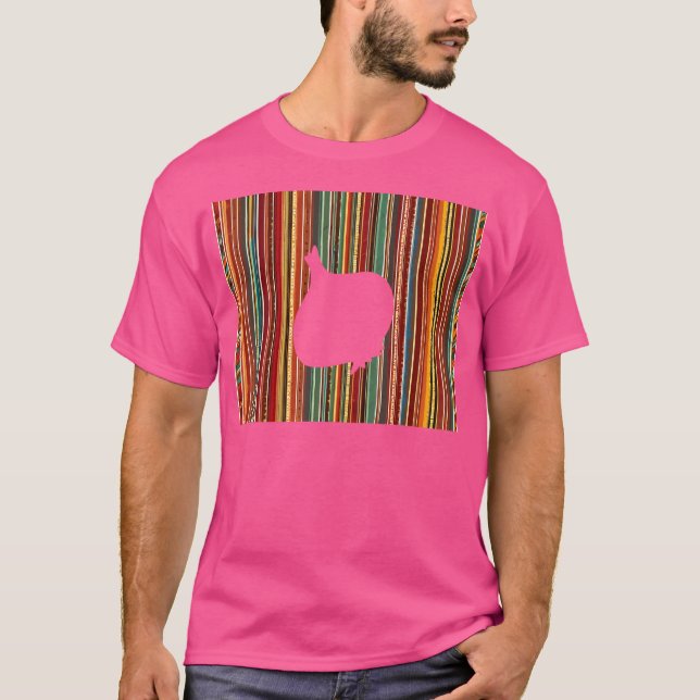 Mexican Sarape Blanket Onion T-Shirt (Front)