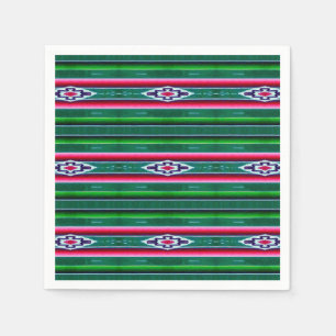 Mexican Sarape Pattern Napkin