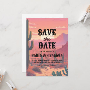 mexican save the date invitation