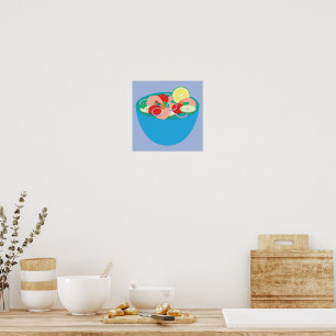 Mexican Shrimp Ceviche Poster