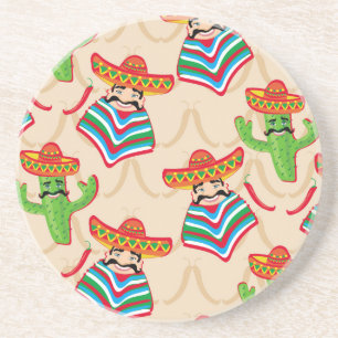 Mexican siesta coaster