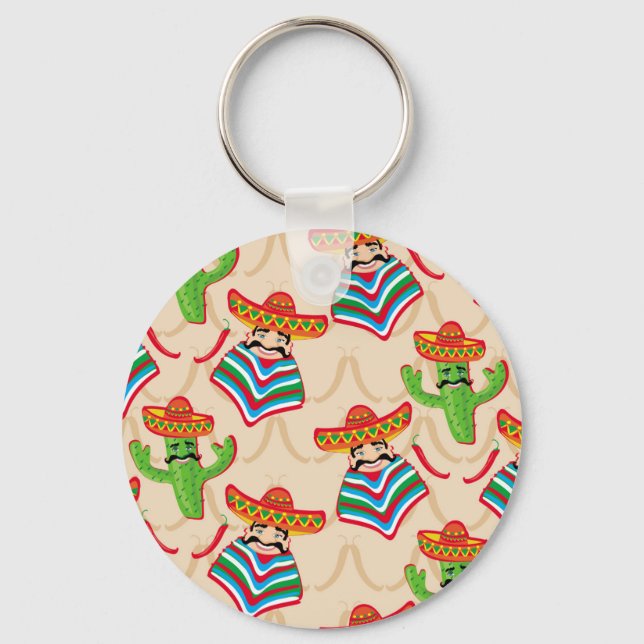 Mexican siesta key ring (Front)