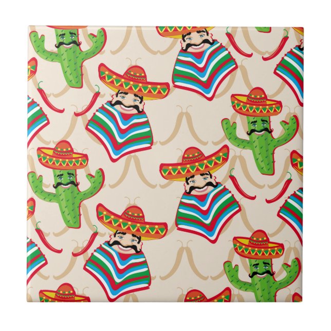 Mexican siesta tile (Front)