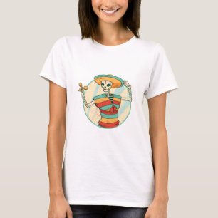 Mexican Skeleton Girl T-Shirt