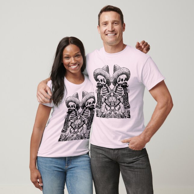 Mexican Skeleton Goth Shirt (Unisex)
