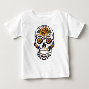 Mexican skull day of the dead baby T-Shirt