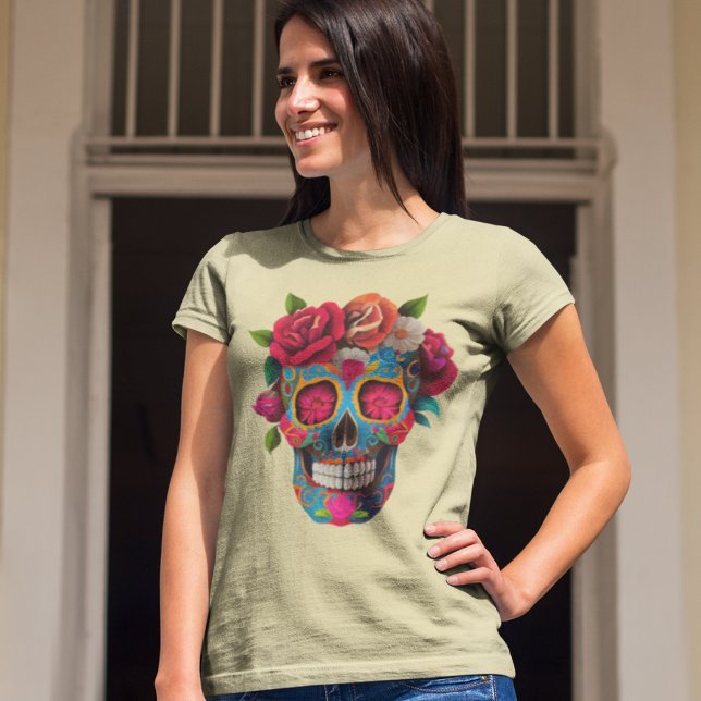 Mexican Skull T-Shirt (Creator Uploaded)