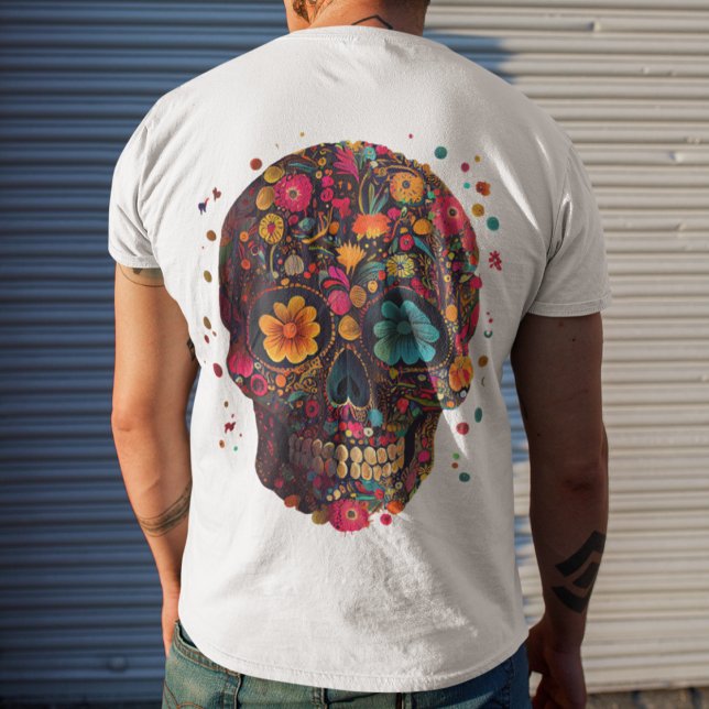 Mexican Skull T-Shirt (Creator Uploaded)