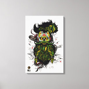 Mexican skulls skulls skulls skull tatt canvas print