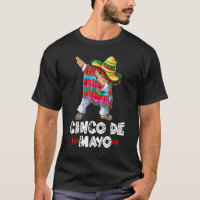 Mexican Sombrero Cinco Dabbing Dab De Poncho Mayo