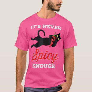 Mexican Spicy Food Shirt Hot Chilli Red Pepper Bla