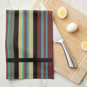 Mexican Stripes 2 Tea Towel