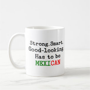 mexican strong coffee mug