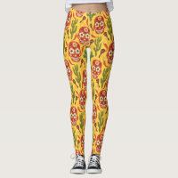 MEXICAN STYLE PATTERN Leggings