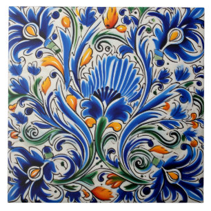 Mexican style themed pattern  tile