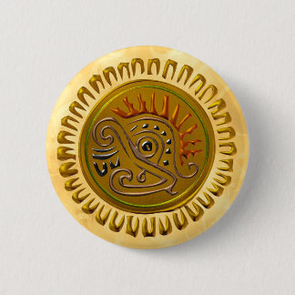 Mexican Sunbird 6 Cm Round Badge