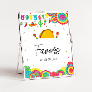 Mexican Taco 'Bout A Baby Favors Poster