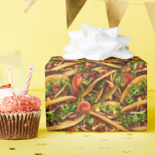 Mexican Taco Party Gift Wrapping Paper