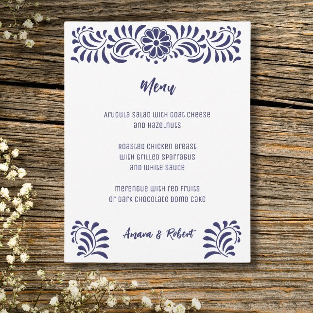 Mexican talavera style announcement (Creator Uploaded)